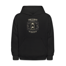 Load image into Gallery viewer, I C TIME Kids' Hoodie - black