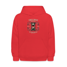 Load image into Gallery viewer, I C TIME Kids' Hoodie - red