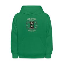 Load image into Gallery viewer, I C TIME Kids' Hoodie - kelly green