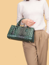 Load image into Gallery viewer, Retro Fashion Embossed Handheld Shoulder Messenger Bag