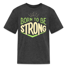 Load image into Gallery viewer, Born 2 Be Strong Kids&#39; T-Shirt - heather black