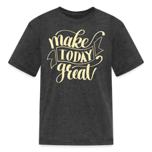 Load image into Gallery viewer, Make Today Great Kids&#39; T-Shirt - heather black