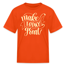 Load image into Gallery viewer, Make Today Great Kids&#39; T-Shirt - orange