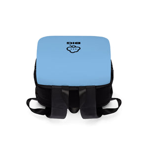 Think BIG Unisex Sky Blue Casual Shoulder Backpack