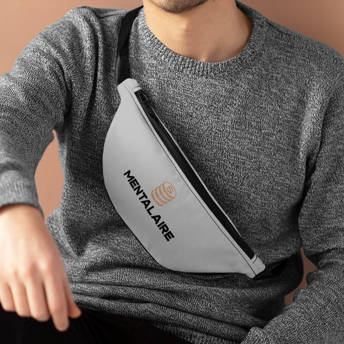 MENTALAIRE  Grey Fanny Pack