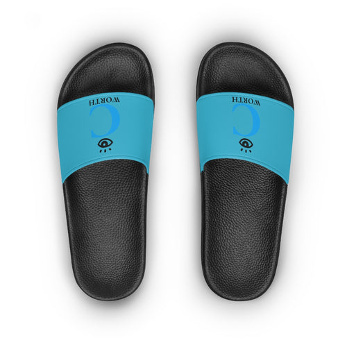 I C WORTH Women's Aqua Slide Sandals