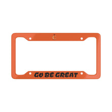 Load image into Gallery viewer, I C WORTH Orange License Plate Frame