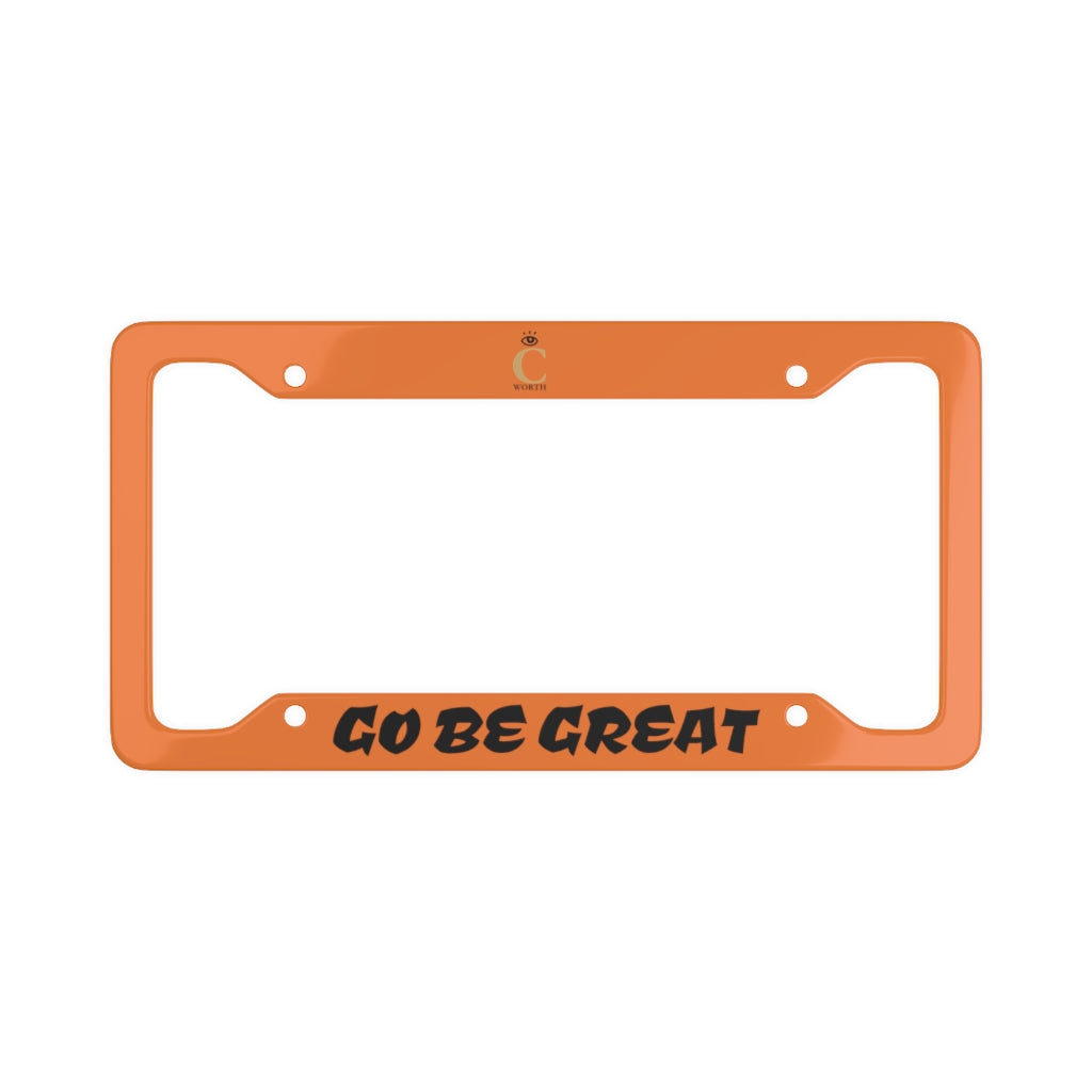 I C WORTH Crusta License Plate Frame