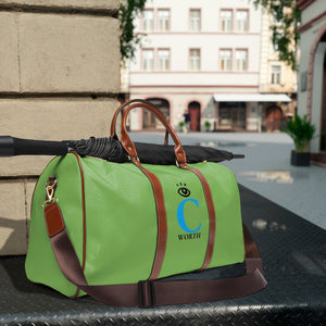 I C WORTH Waterproof Mint Green Travel Bag