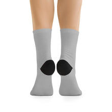 Load image into Gallery viewer, CORNELIUS WORTHAM Grey DTG Socks
