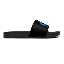 Load image into Gallery viewer, I C WORTH Women&#39;s Black Slide Sandals