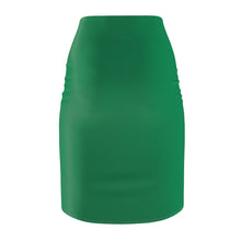 Load image into Gallery viewer, MENTALAIRE Women&#39;s Green Pencil Skirt