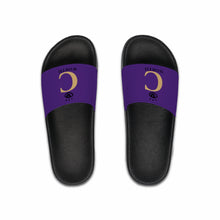 Load image into Gallery viewer, I C WORTH Men&#39;s Purple Slide Sandals
