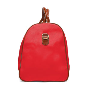 I C WORTH Waterproof Red Travel Bag