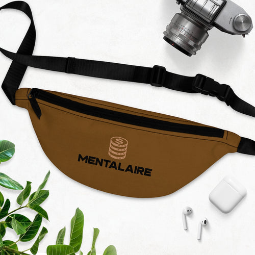 MENTALAIRE Brown Fanny Pack