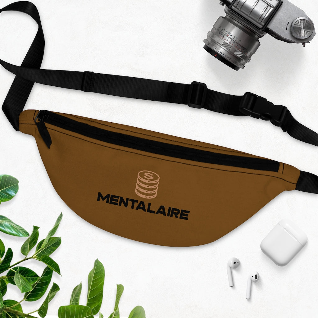 MENTALAIRE Brown Fanny Pack