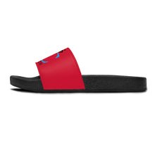 Load image into Gallery viewer, I C WORTH Women&#39;s Strawberry Red Slide Sandals