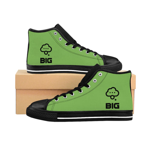 Think BIG Men's Mint Green High-top Sneakers