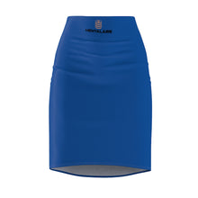 Load image into Gallery viewer, MENTALAIRE Women&#39;s Blue Pencil Skirt