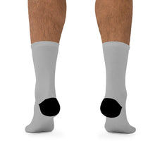 Load image into Gallery viewer, CORNELIUS WORTHAM Grey DTG Socks