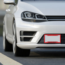 Load image into Gallery viewer, I C WORTH Red License Plate Frame
