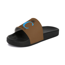 Load image into Gallery viewer, I C WORTH Women&#39;s Brown Slide Sandals