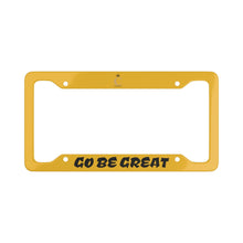 Load image into Gallery viewer, I C WORTH Yellow License Plate Frame