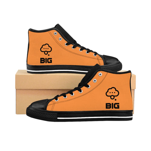 Think BIG Men's Texas Orange High-top Sneakers