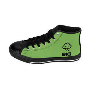 Think BIG Men's Mint Green High-top Sneakers