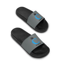 Load image into Gallery viewer, I C WORTH Women&#39;s Dark Grey Slide Sandals