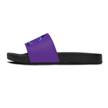Load image into Gallery viewer, I C WORTH Women&#39;s Purple Slide Sandals