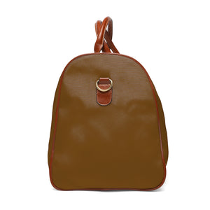 I C WORTH Waterproof Brown Travel Bag