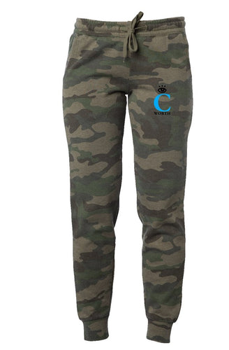 I C WORTH Women Camo Wash Sweatpants