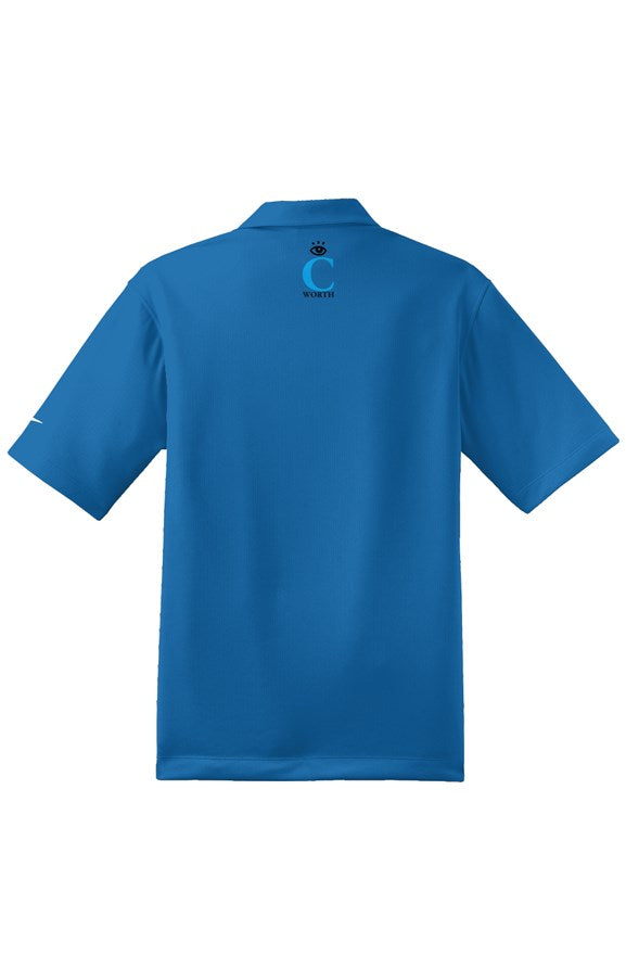 Cornelius Wortham Nike DriFIT Pebble Texture Polo
