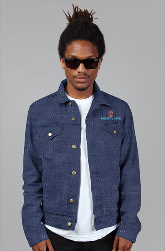 MENTALAIRE Men's denim jacket