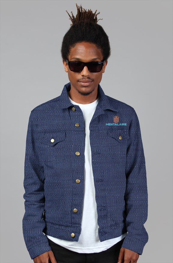 MENTALAIRE Men's denim jacket