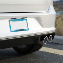 Load image into Gallery viewer, I C WORTH Aqua License Plate Frame