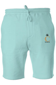 I C WORTH Pigment Dyed Fleece Shorts