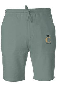 I C WORTH Pigment Dyed Fleece Shorts