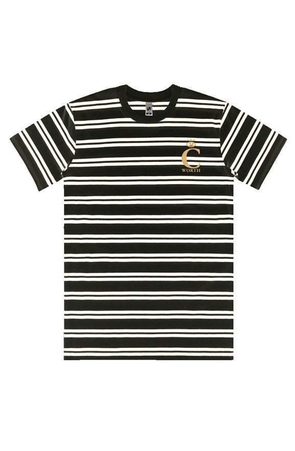 I C WORTH Classic Stripe Tee