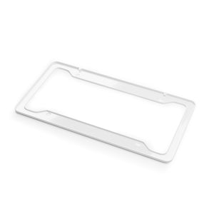 I C WORTH Sky Blue License Plate Frame