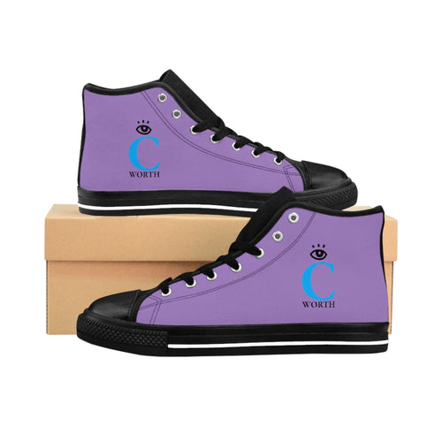 I C WORTH Women's Grape High-top Sneakers