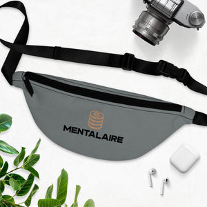 MENTALAIRE Dark Grey Fanny Pack