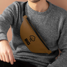 Load image into Gallery viewer, Think BIG Brown Fanny Pack