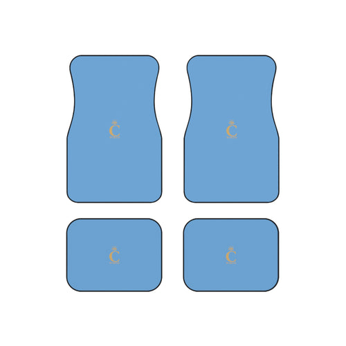 I C WORTH Light Blue Mats (Set of 4)