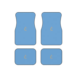 I C WORTH Light Blue Mats (Set of 4)