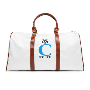 I C WORTH Waterproof White Travel Bag