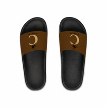 Load image into Gallery viewer, I C WORTH Men&#39;s Brown Slide Sandals