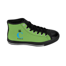 Load image into Gallery viewer, I C WORTH Women&#39;s Mint Green High-top Sneakers