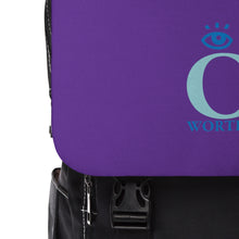 Load image into Gallery viewer, I C Worth Casual Shoulder Purple Backpack